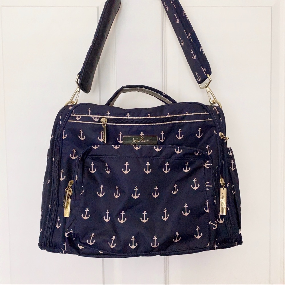 jujube bff backpack anchor sailor baby diaper bag
